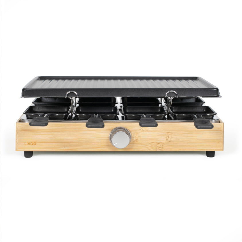 Appareil à raclette 8 personnes Livoo