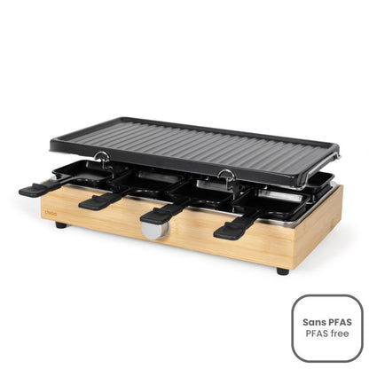 Appareil à raclette 8 personnes Livoo