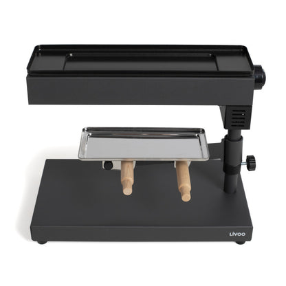 Appareil à raclette traditionnel Livoo – noir, 600 W (réf. DOC159)