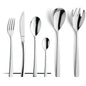 Ménagère 49 pièces Aurora - Couverts inox 18/10 avec service à salade - Coffret long Amefa