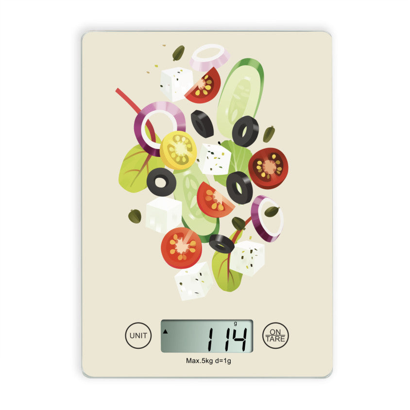 Balance de cuisine électronique rechargeable Livoo – multicolore