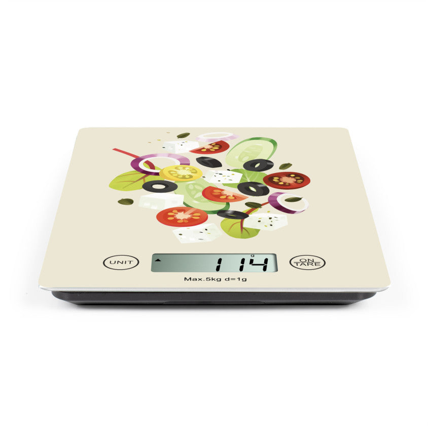 Balance de cuisine électronique rechargeable Livoo – multicolore