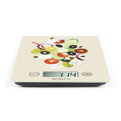 Balance de cuisine électronique rechargeable Livoo – multicolore