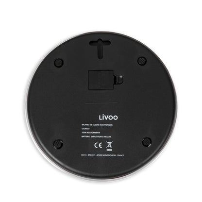 Balance de cuisine électronique Livoo – blanc (réf. DOM494W)