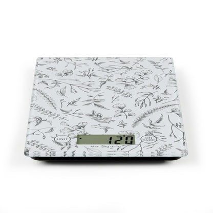 Balance de cuisine électronique Livoo – floral et noir