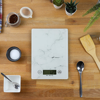 Balance de cuisine électronique Livoo – marbre et gris