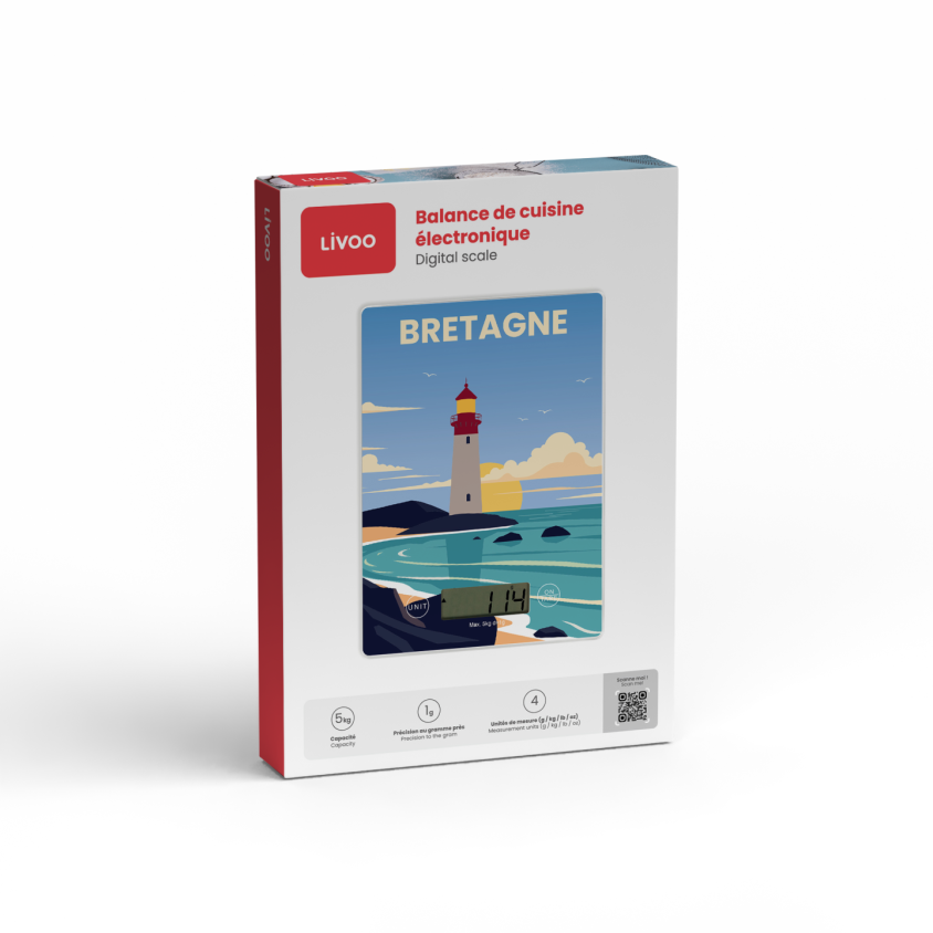 Balance de cuisine électronique Livoo – bretagne