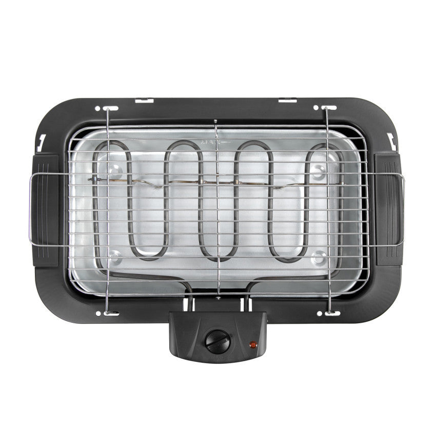 Barbecue électrique sur pieds 2 en 1 Livoo – noir, 2200 W (réf. DOM506)