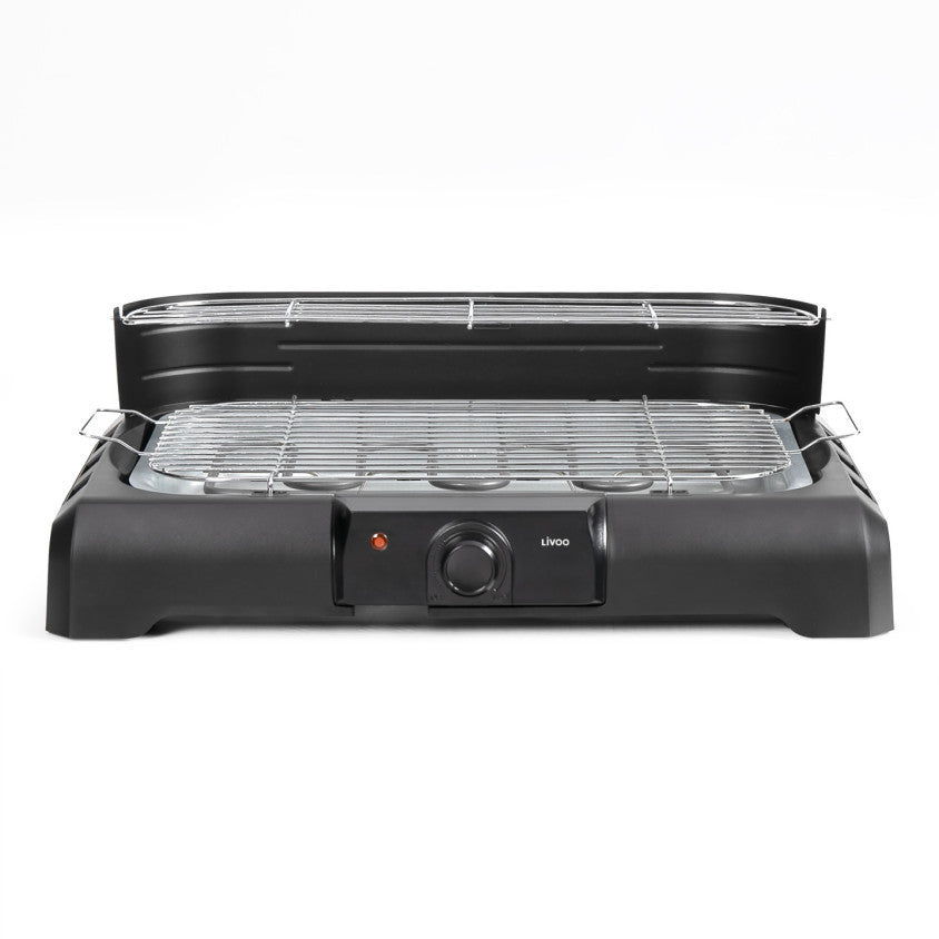 Barbecue électrique sur pieds 2 en 1 Livoo – noir, 2200 W (réf. DOM507)