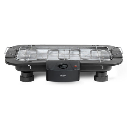 Barbecue électrique sur pieds 2 en 1 Livoo – noir, 2200 W (réf. DOM506)