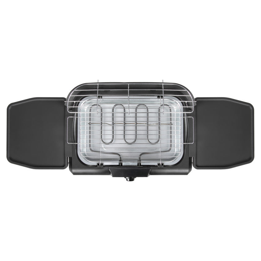 Barbecue électrique sur pieds 2 en 1 Livoo – noir, 2200 W (réf. DOM507)