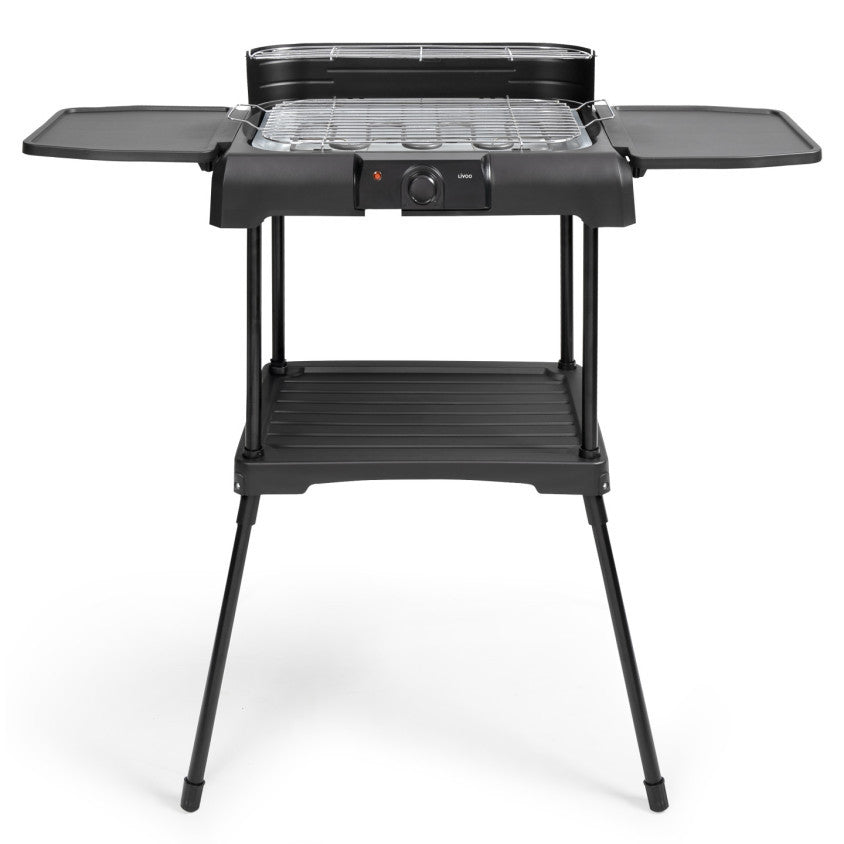Barbecue électrique sur pieds 2 en 1 Livoo – noir, 2200 W (réf. DOM507)