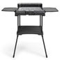 Barbecue électrique sur pieds 2 en 1 Livoo – noir, 2200 W (réf. DOM507)