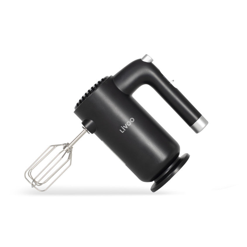 Batteur électrique Livoo – noir et argent
