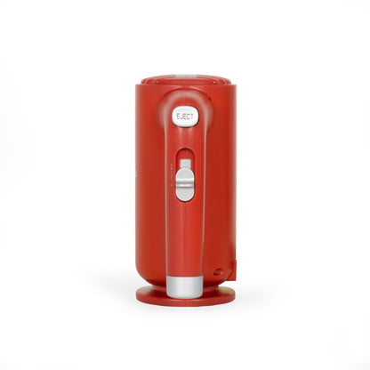 Batteur électrique Livoo – rouge chili et argent