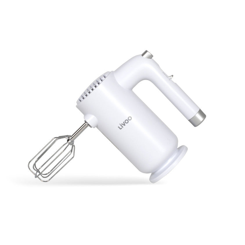 Batteur électrique Livoo – blanc et argent
