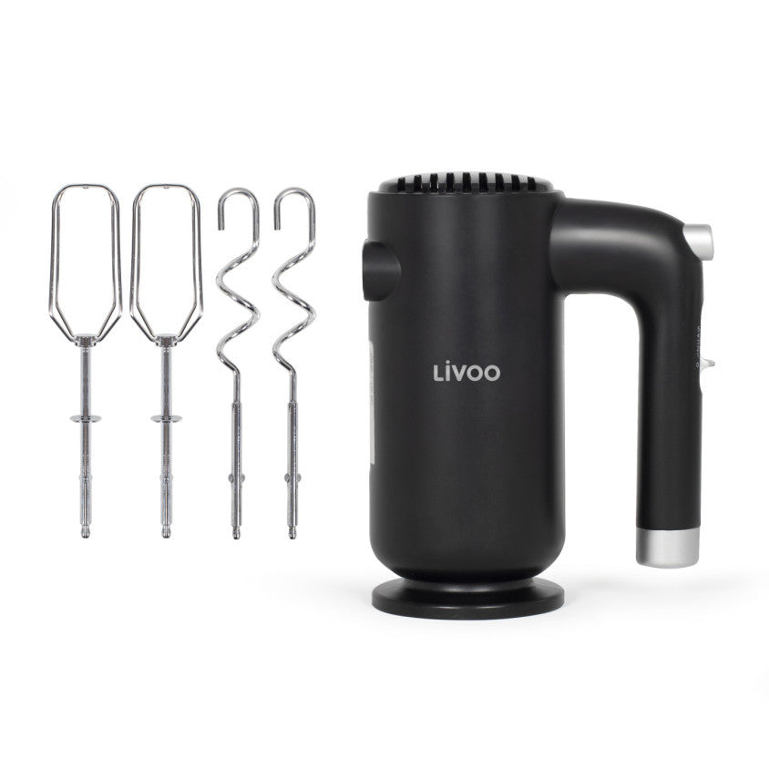 Batteur électrique Livoo – noir et argent