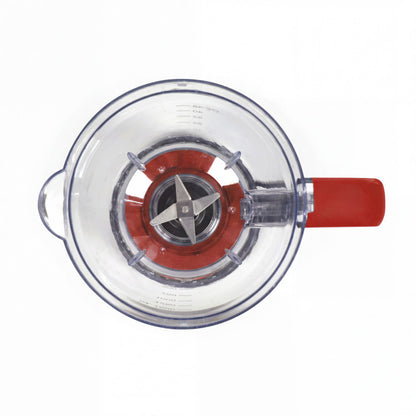 Blender 1,5 L rangement compact Livoo – rouge