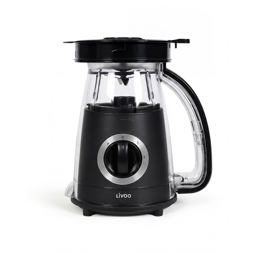 Blender 1,5 L rangement compact Livoo – noir