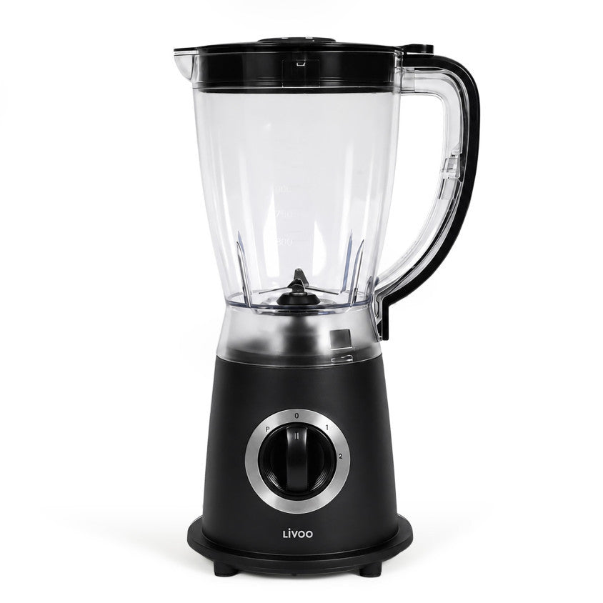 Blender 1,5 L rangement compact Livoo – noir