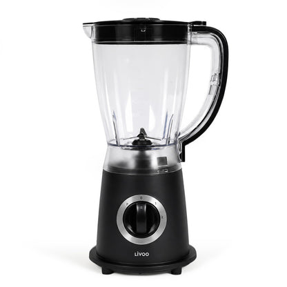 Blender 1,5 L rangement compact Livoo – noir