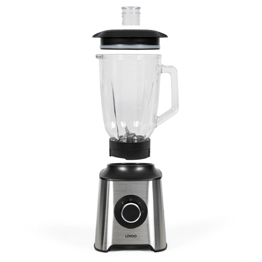 Blender 1,5 L Livoo – argent et noir