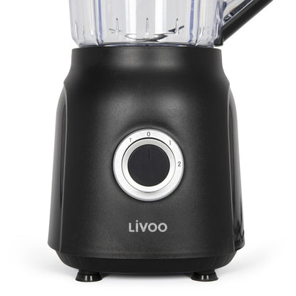 Blender 1,5 L Livoo – noir et transparent
