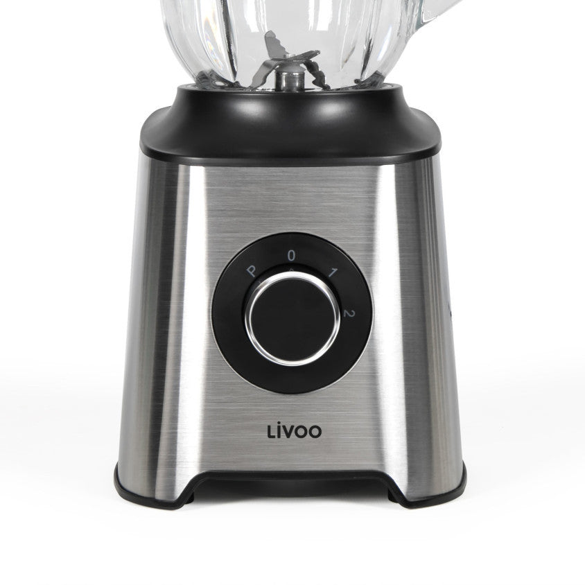 Blender 1,5 L Livoo – argent et noir