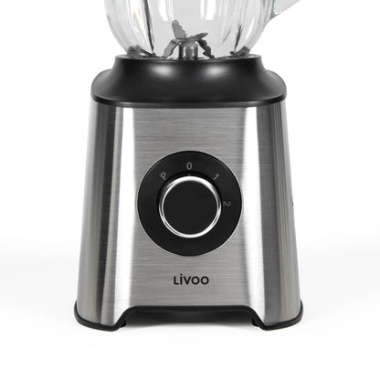 Blender 1,5 L Livoo – argent et noir