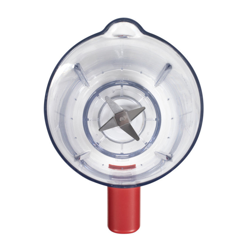 Blender 1,5 L Livoo – rouge chili et transparent