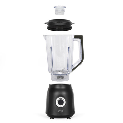 Blender 1,5 L Livoo – noir et transparent