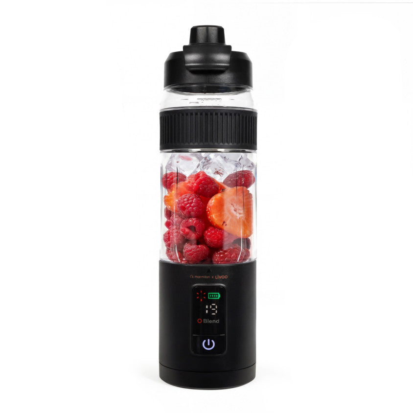 Blender portable puissant Smoothies & boissons glacées – Livoo x Marmiton