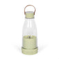 Blender portable Livoo – matcha et transparent, 1500mAh, 300 ml (réf. DOP241M)