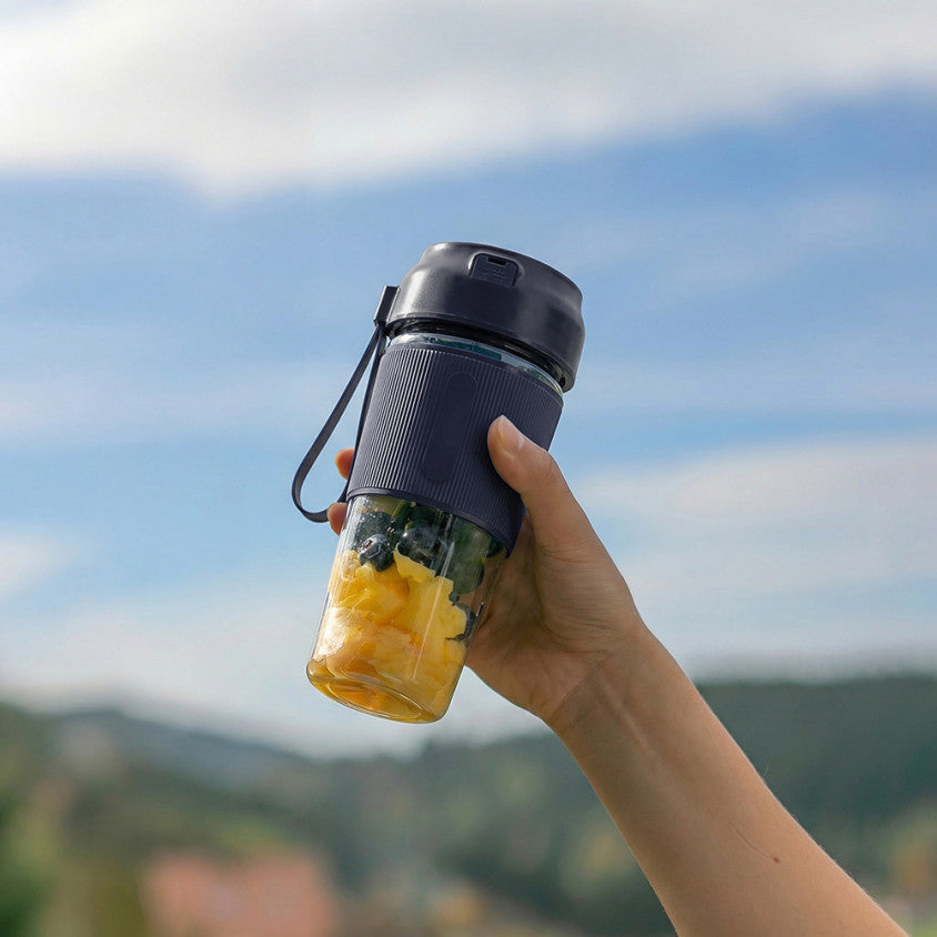 Blender portable Livoo – bleu et transparent