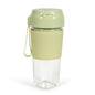 Blender portable Livoo – matcha et transparent, 1500mAh, 300 ml (réf. DOP248M)