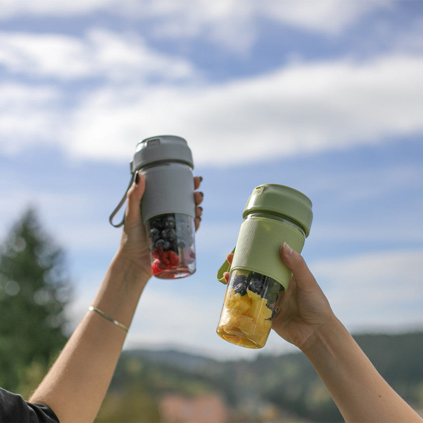 Blender portable Livoo – gris et transparent