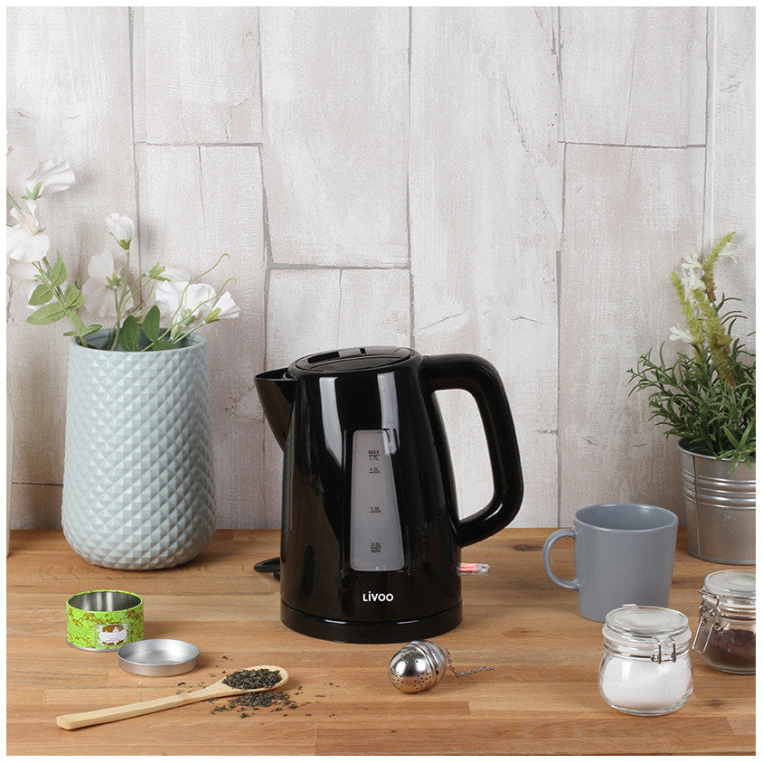 Bouilloire 1,7 L Livoo – noir