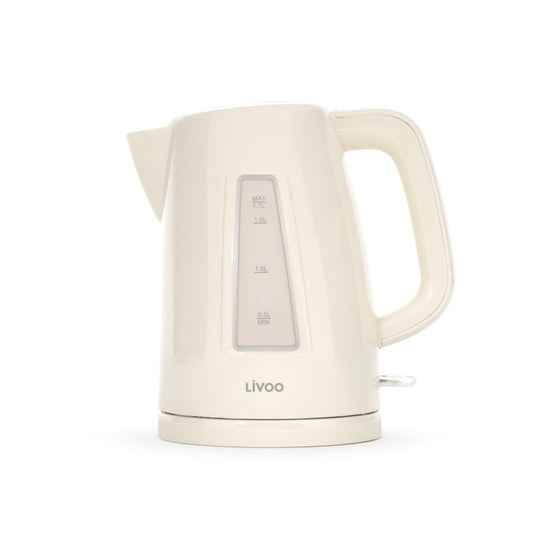 Bouilloire 1,7 L Livoo – blanc cassé