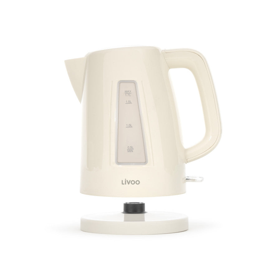 Bouilloire 1,7 L Livoo – blanc cassé