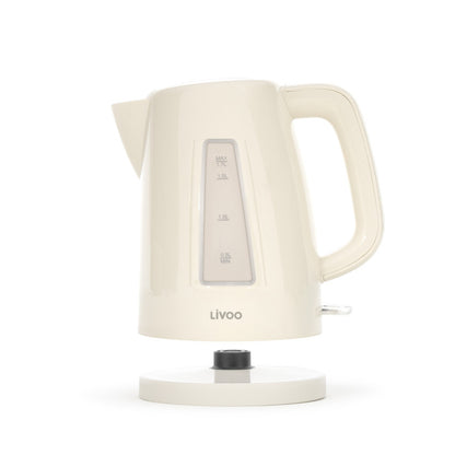 Bouilloire 1,7 L Livoo – blanc cassé