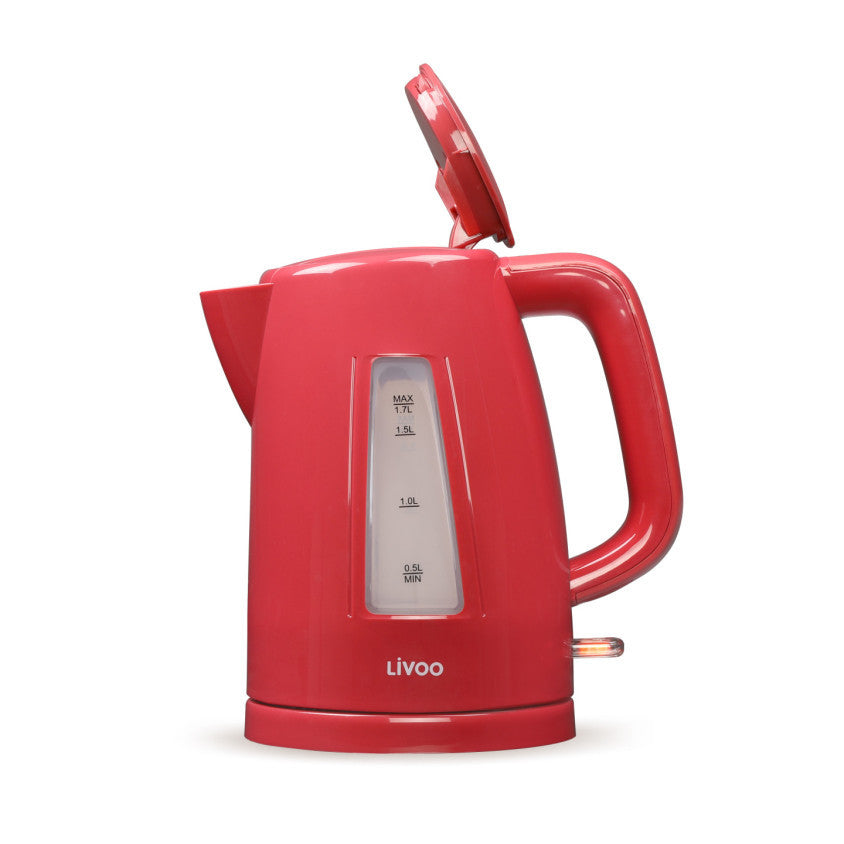 Bouilloire 1,7 L Livoo – rouge chili