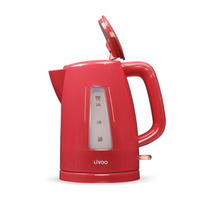 Bouilloire 1,7 L Livoo – rouge chili