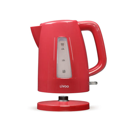 Bouilloire 1,7 L Livoo – rouge chili