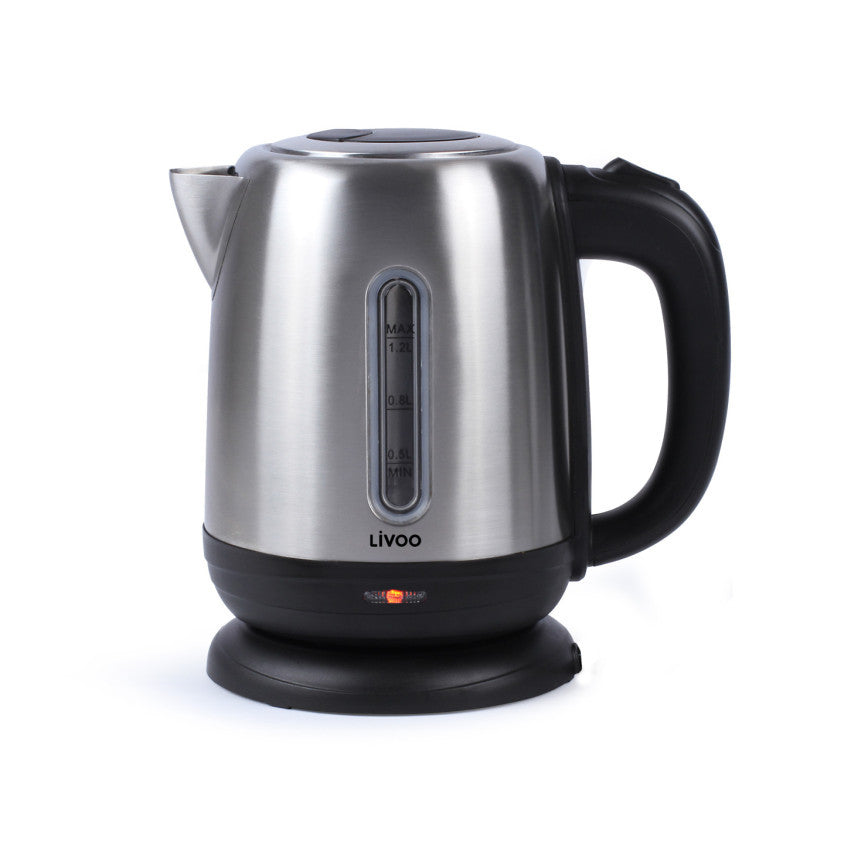 Bouilloire en acier inoxydable 1,2 L Livoo