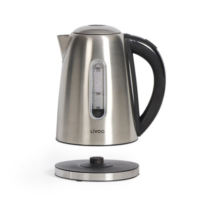 Bouilloire en acier inoxydable 1,7 L Livoo – gris