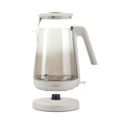 Bouilloire en verre 1,7 L Livoo – gris
