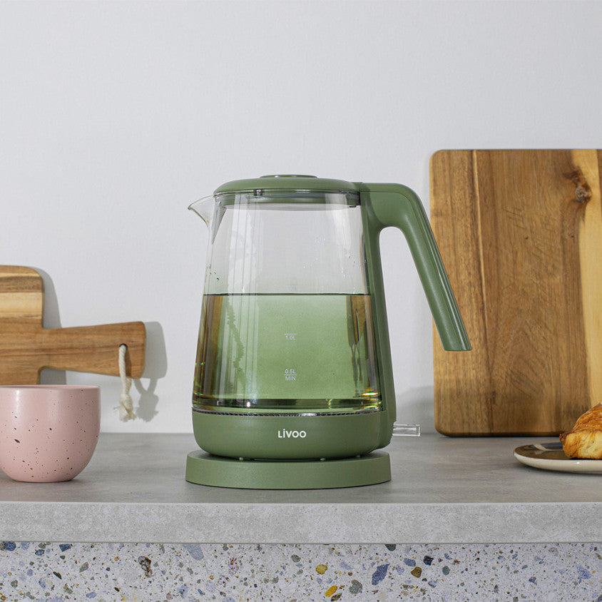 Bouilloire en verre 1,7 L Livoo – transparent