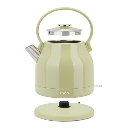 Bouilloire rétro 1,5 L Livoo – matcha