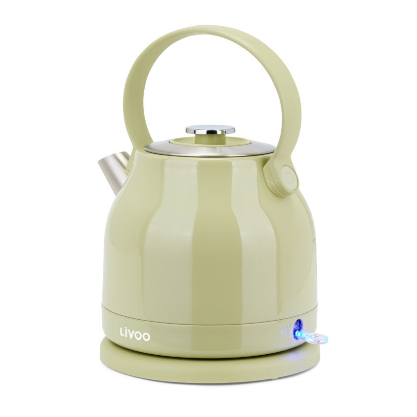 Bouilloire rétro 1,5 L Livoo – matcha