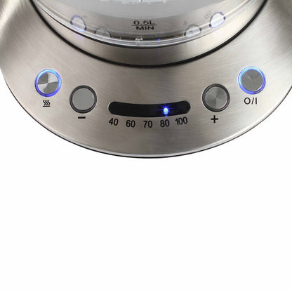 Bouilloire théière à température variable 1,7 L Livoo
